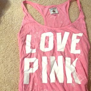 Victoria secret pink tank